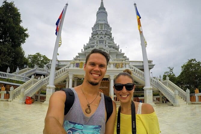 Classic Phnom Penh City Full Day Tour - Wat Botumvatey: a quieter, older pagoda with lotus-blossom identity