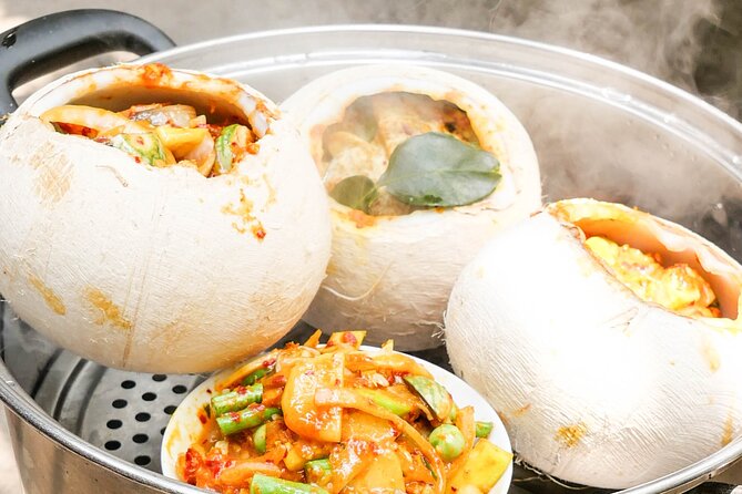 Cooking Class in Phnom Penh - 5:00 PM meet-up: coconut water, fruit, and first contact with Khmer spices