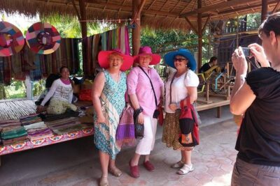 Full-Day Phnom Penh City & Silk Island with a local Tuk Tuk Tours - The open-air tuk tuk pickup and how the ride feels