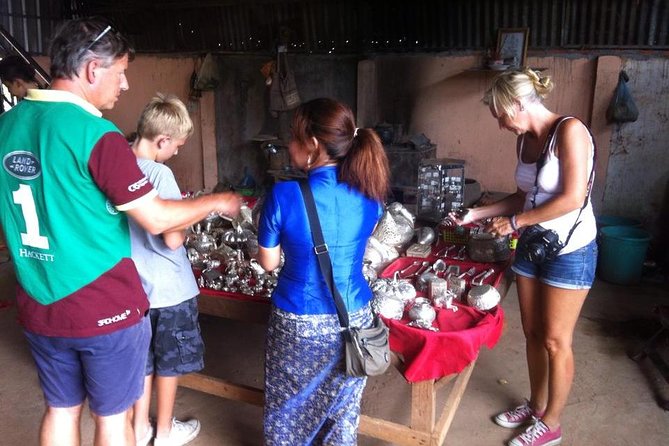 Full-Day Phnom Penh City & Silk Island with a local Tuk Tuk Tours - Silver Pagoda: the next stop, handled efficiently