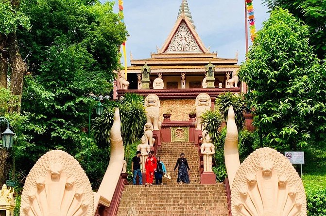 Full-Day Phnom Penh Tuk Tuk City Tours - Silver Pagoda: the calm stop inside royal grounds