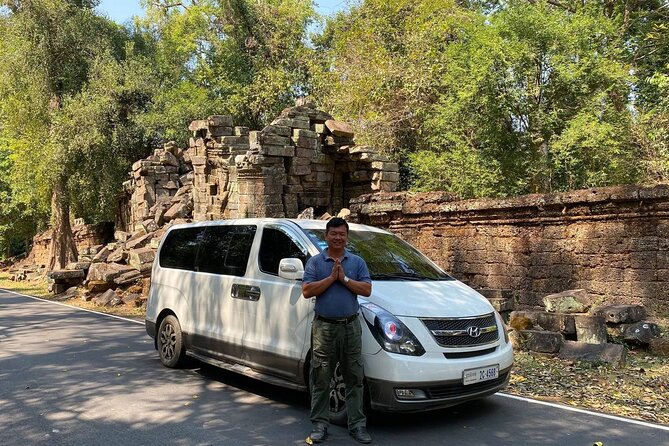 Ground Transfer/ Minivan/ Phnom Penh to Siem Reap - Drivers with real local rhythm: stories, English, and careful driving