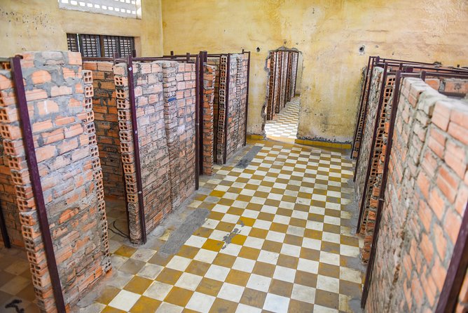 Killing Fields and Prison S21 Bus Tour - Tuol Sleng Genocide Museum (S-21): a former school turned prison