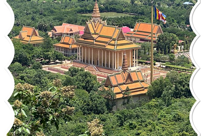 Oudong Mountain History and Pagoda Tour - Arey Kasap pagoda: a calm start to the sacred climb