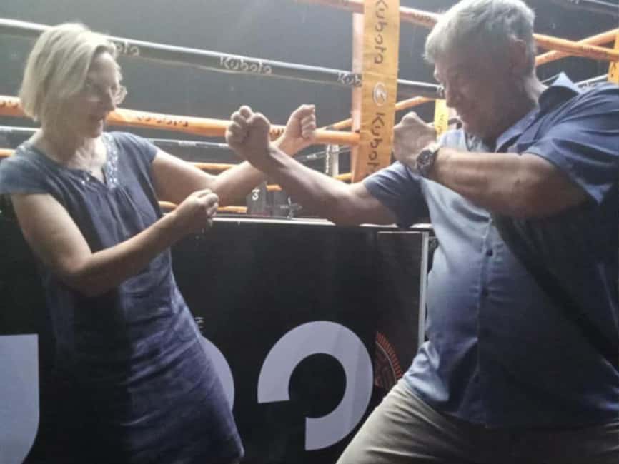 Phnom Penh: Kun Khmer Kick boxing Original - VIP seats near the ring: what you’ll notice once you’re close