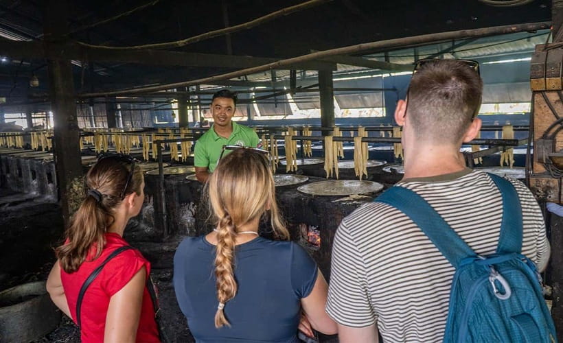Phnom Penh Silk Island Haft Day Tour - Top Rating Experience - Buddhist temple on the island: connecting faith to everyday routines