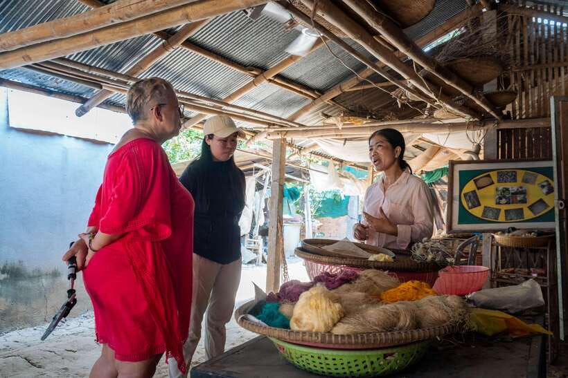 Phnom Penh Silk Island Sunset Vespa Tour / Tuk Tuk Available - Donation, community impact, and why it’s included in your ticket
