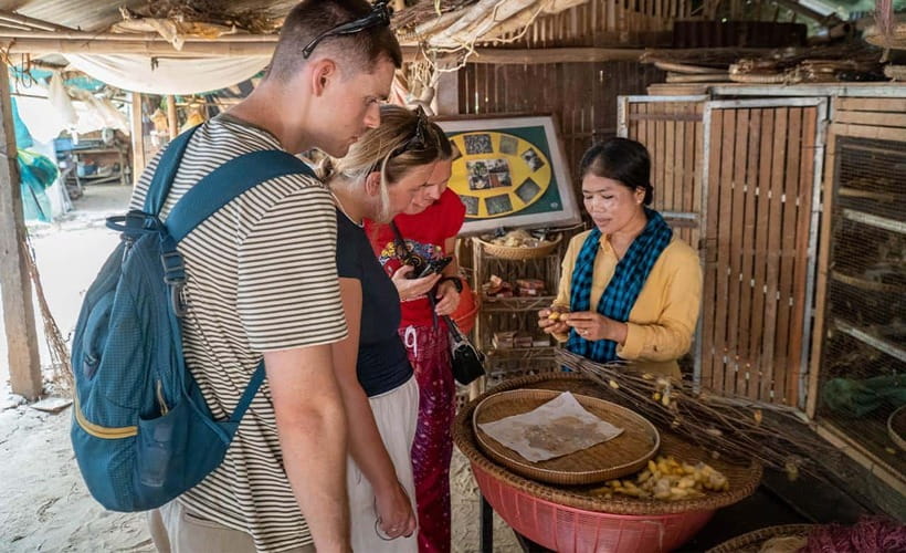 Phnom Penh: Silk Island Tour by Vespa with Tuk Tuk Available - Vespa, ferry crossings, and how the day actually flows