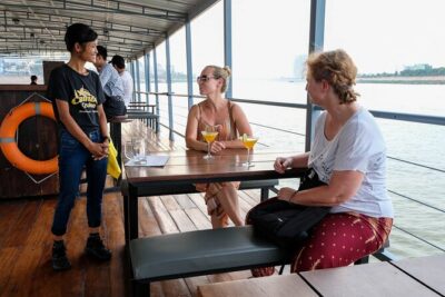 Sunset & Evening Dinner Cruise With One Way Free Pick Up - Live Traditional Khmer Music: The Real Entertainment