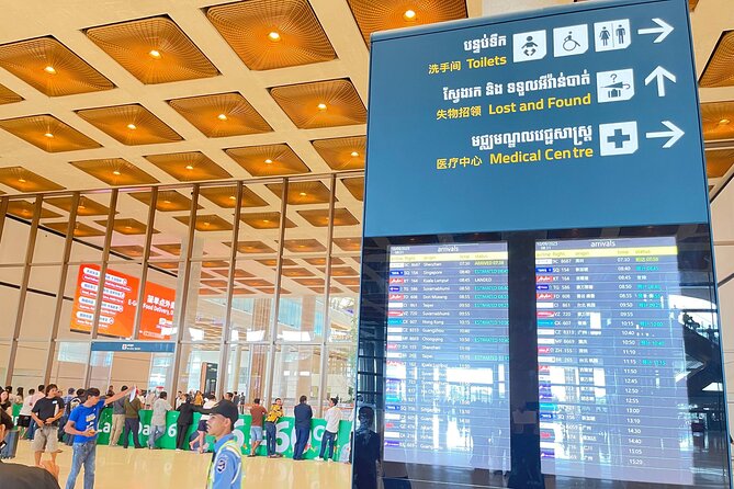 Techo International Airport Transfer - Arriving at KTI: what you can expect at the end of the ride