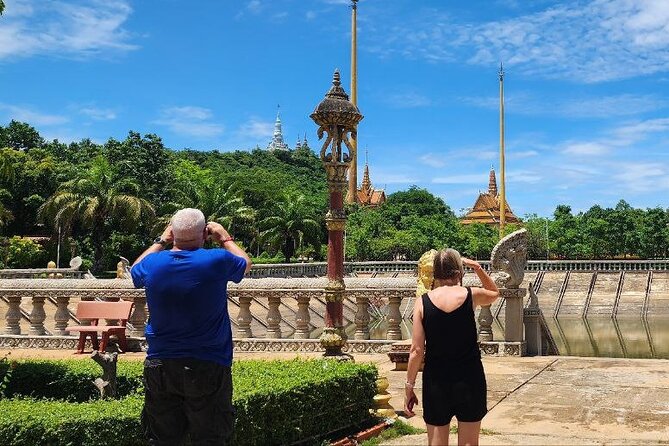 Visit Phnom Udong and Silk Island by Khmer Traditional Tuk-Tuk - Vipassana Dhurak Buddhist Centre: why walking inside counts
