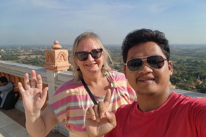 Visit Phnom Udong and Silk Island by Khmer Traditional Tuk-Tuk - The guide makes the difference: English explanations and Khmer stories